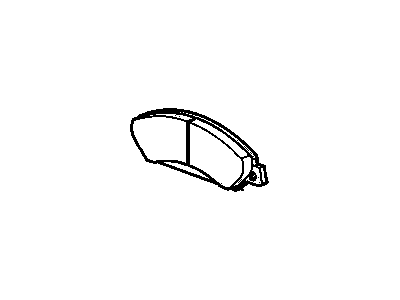 GM 84233332 Front Pads