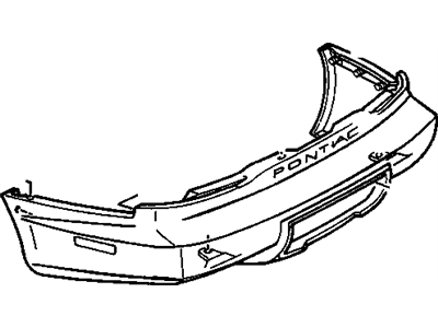 GM 12335524 Bumper Cover