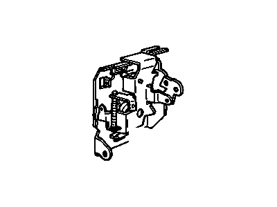 GM 20696717 Front Door Lock Assembly