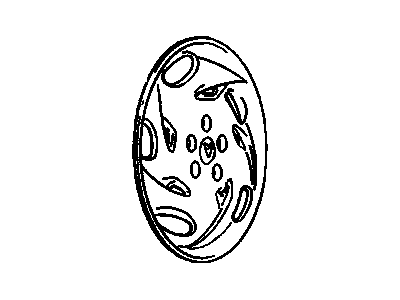 GM 9592478 Wheel Trim Cover