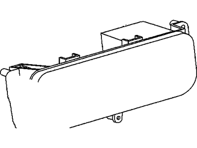 GM 22703512 Heater & Air Conditioner Control Assembly