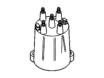 GM 19110940 Cap Asm, Distributor