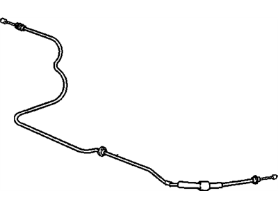 GM 22690647 Cable Asm-Parking Brake Front