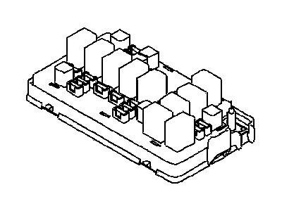 GM 96867141 Box, Fuse & Relay