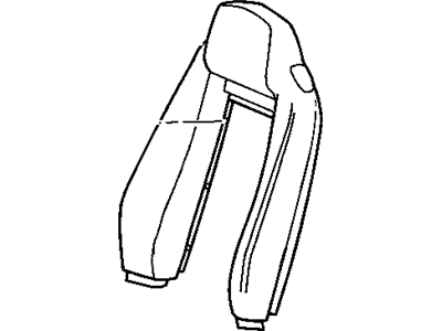 GM 19123591 Seat Back Pad