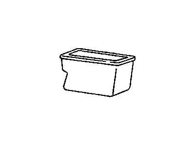 GM 10019277 COMPARTMENT, Floor Console