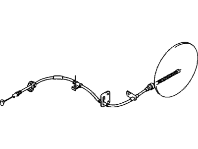 GM 30005700 Cable, Parking Brake