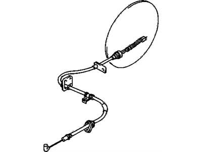 GM 30012145 Cable, Parking Brake