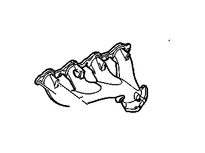 GM 12563302 Engine Exhaust Manifold Assembly