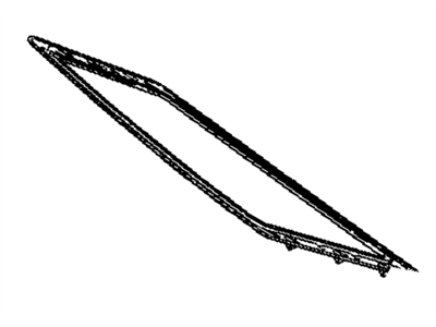 GM 25925777 Sunroof Glass