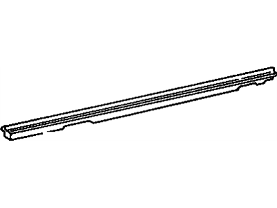 GM 22574247 S/Strip Asm Front Door Window Inner/At Belt
