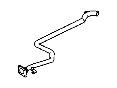 GM 10112664 Intermediate Exhaust Pipe Assembly