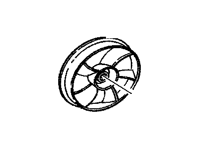 GM 12463005 Fan Asm, Engine Coolant