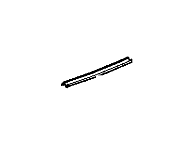 GM 25732989 Sealing Strip Asm-Front Side Door Window Outer