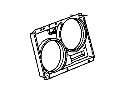 GM 10157958 Shroud-Radiator Fan