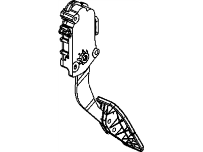 GM 22731157 Pedal Travel Sensor