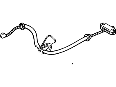 GM 10258235 Cable Asm-Parking Brake Front