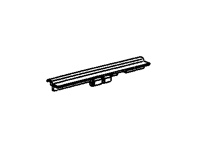 GM 22546192 S/Strip Asm-Front Door Window Inner @ Belt