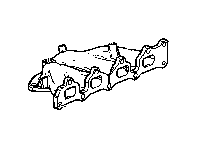 GM 12633603 Manifold, Exhaust