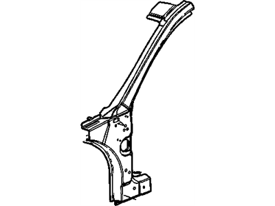 GM 89025217 Inner Hinge Pillar