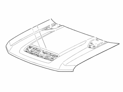 GM 84830121 Hood