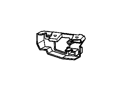 GM 16518599 Bracket, Headlamp