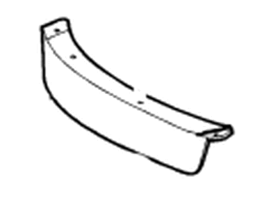 GM 23483127 Deflector Asm-Front Tire Front Air