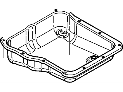 GM 96014186 Pan, Automatic Transmission Front Oil