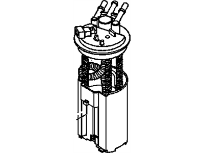 GM 15205629 Fuel Tank Fuel Pump Module Assembly(Sender & Pump)