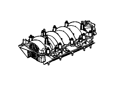 GM 19299913 Manifold Asm, Intake (Service)