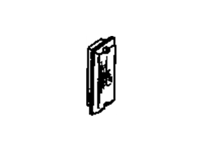GM 16500547 Lens-Back Up Lamp (LH)
