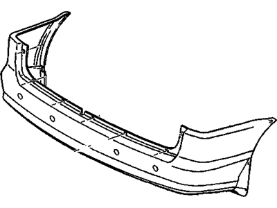 GM 12335559 Bumper Cover