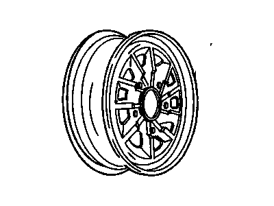 GM 25532912 Wheel Rim-14