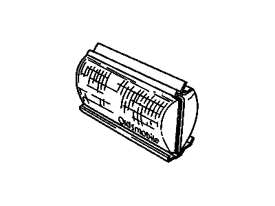 GM 16515651 Lens & Housing Asm, Headlamp(LH)