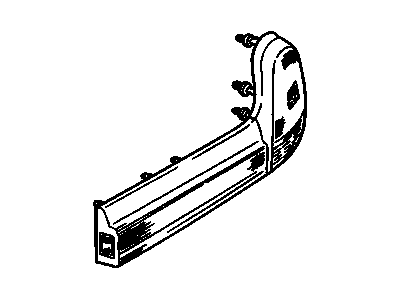 GM 5976080 Lamp Asm-Tail