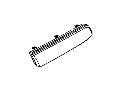 GM 16500461 Lens, Rear Combination Lamp