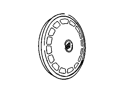 GM 10228011 Wheel Trim Cover Assembly