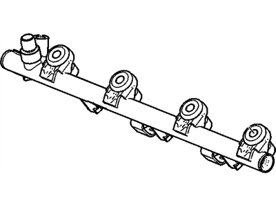 GM 12629929 Rail, Fuel Injection Fuel
