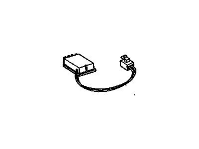 GM 10253233 Alarm Asm-Seat Belt & Ignition Key & Lps & Turn Signal