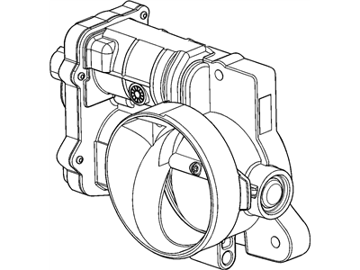 GM 12679526 Throttle Body