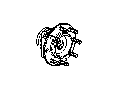 GM 15693437 Front Wheel Bearing