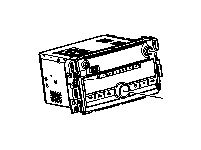 GM 22823887 Radio Asm-Amplitude Modulation/Frequency Modulation Stereo & Clock<Do Not Use C