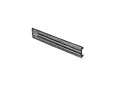 GM 88961212 Molding Asm, Front Side Door Center *Paint To Mat