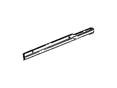 GM 25645207 Sealing Strip Asm-Rear Side Door Bottom Auxiliary