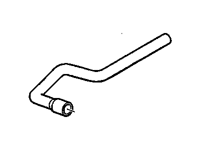 GM 98004176 Hose Asm-Heater Outlet