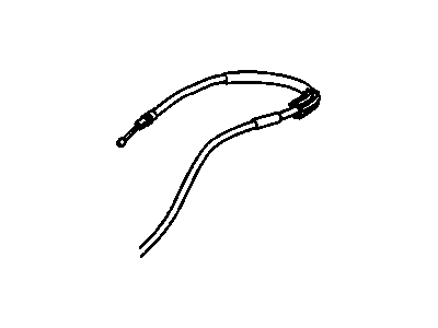 GM 20866972 Rear Cable