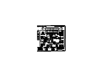 GM 15291014 Label-Engine Wiring Harness Accessory Relay & Fuse Identify