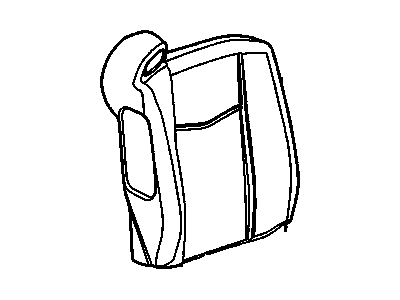 GM 88994455 Seat Back Cover