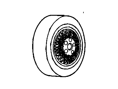 GM 10148017 Wheel Rim 15X7 Aluminum.