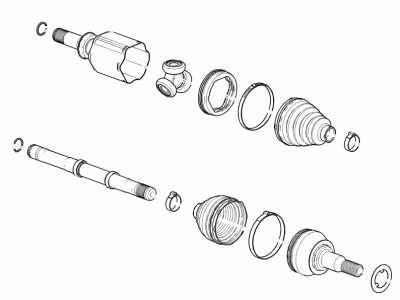 GM 84148576 Inner Boot